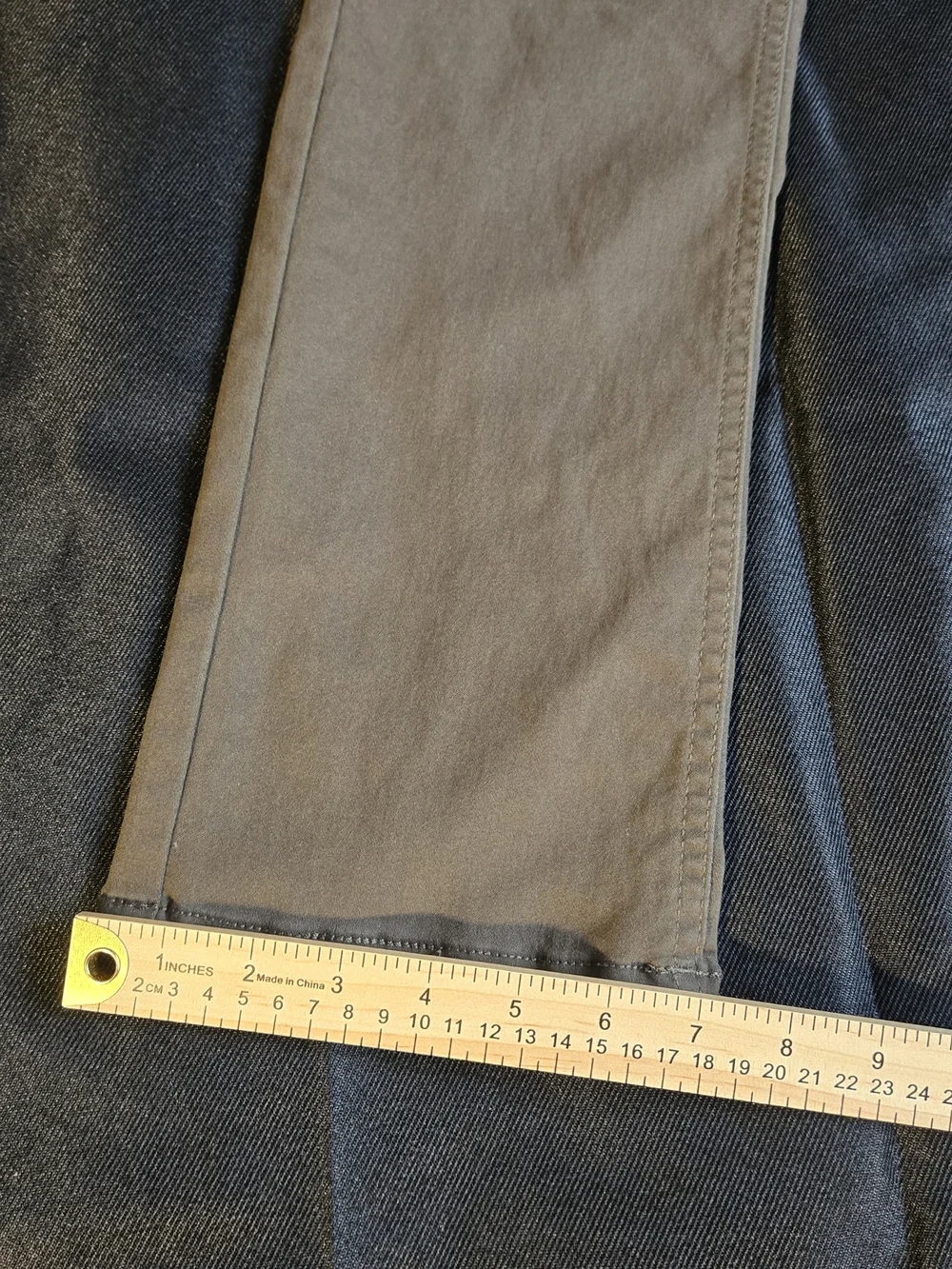 Six Lincoln New York Pants Men’s 31/30 Brown Stretch Fit